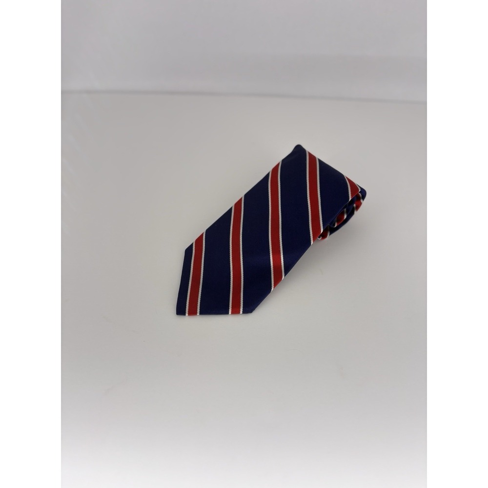 Brooks Brothers Makers Striped Repp Tie 3.5x56
